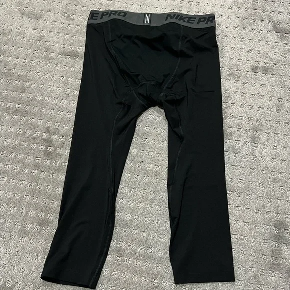 Nike Pro NBA Player Issued 3/4 Compression Tights Men’s Size Large